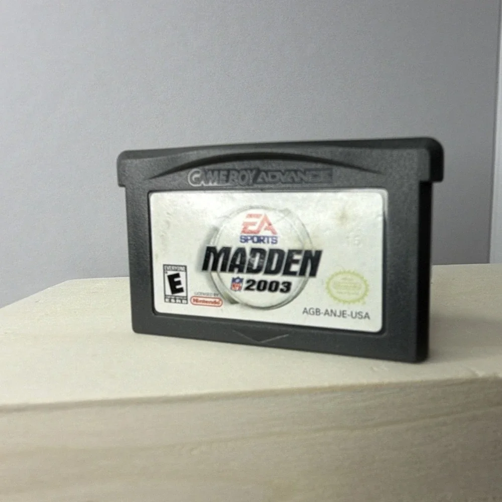 Nintendo Game Boy Advance Bundle - Madden 03, Brittany, Ed Edd & Eddy - T&W